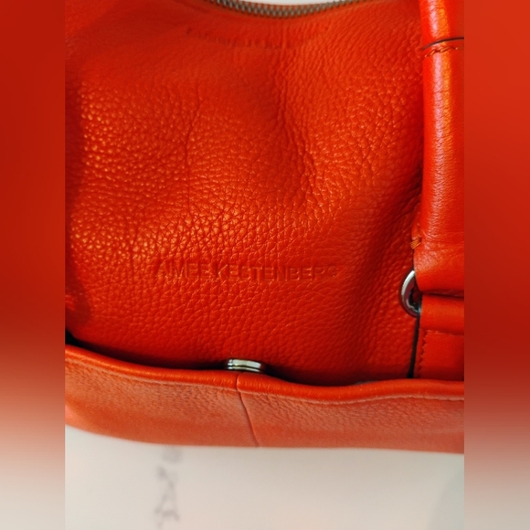 Aimee Kestenberg Leather Satchel - Orange - Picture 3 of 16